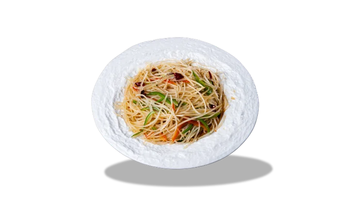 Shredded potato stir-fried with vinegar and red pepper — Dolan's catering